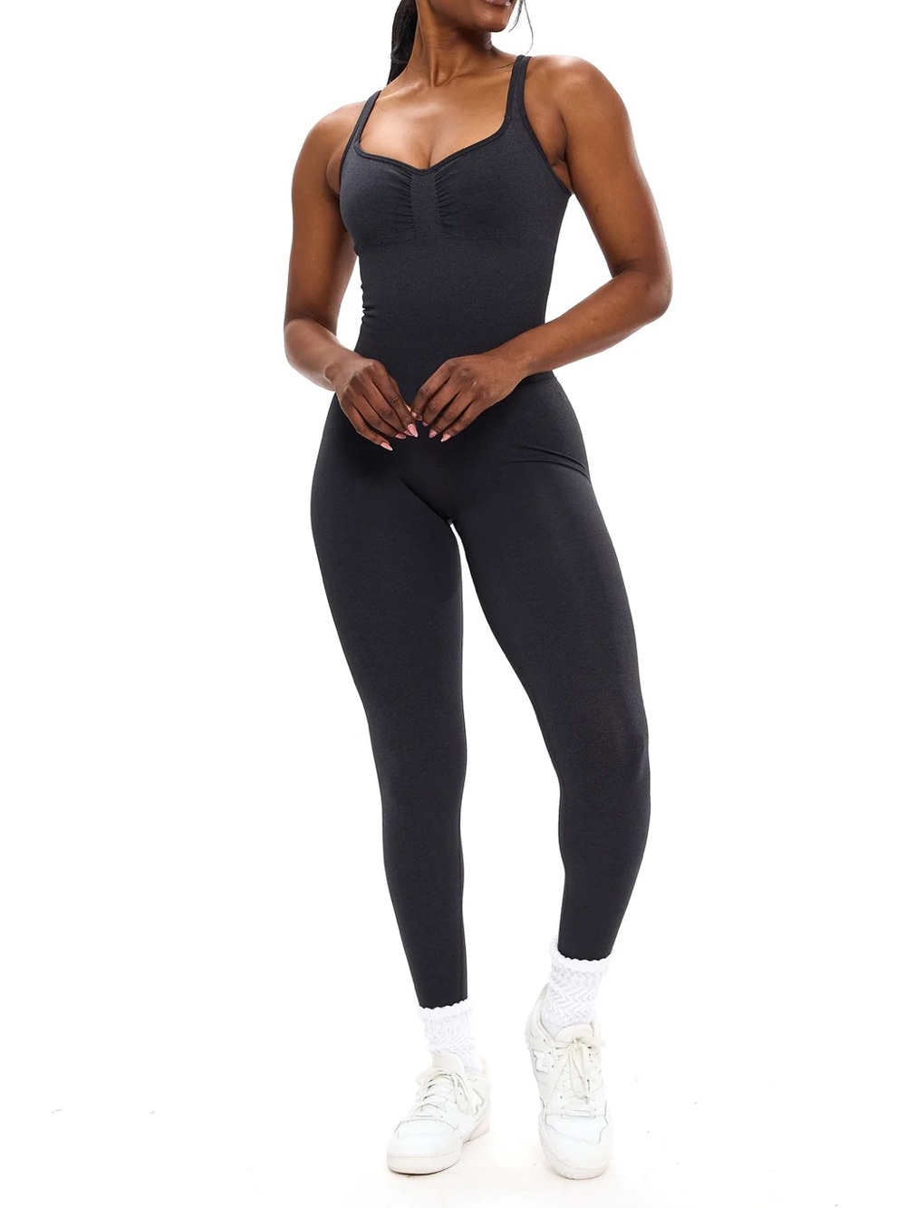 Buffbunny Collection Onyx Black shape seamless Bodysuit